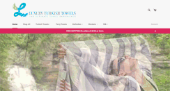 Desktop Screenshot of luxuryturkishtowels.com